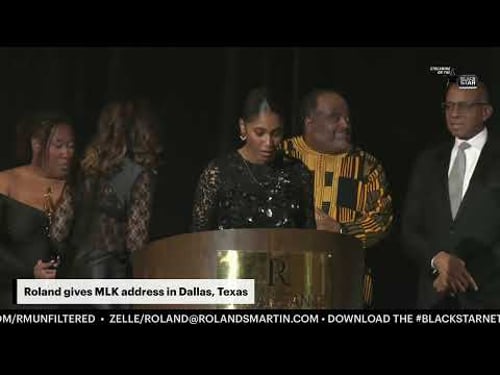 Roland gives MLK address in Dallas, Texas