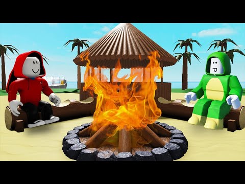 Escape The Deserted Island - Roblox Story