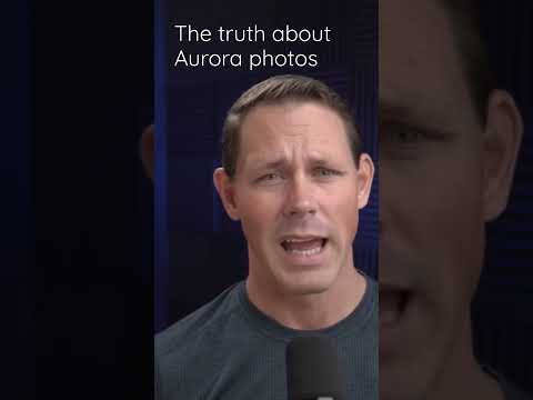 Aurora photography can be a bit misleading. Dive into our video to understand reality vs photographs
