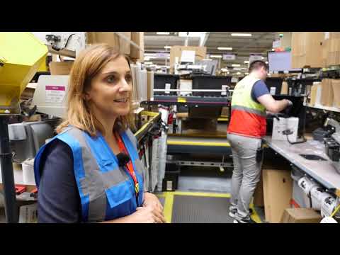 Работа на складе одежды, AMAZON