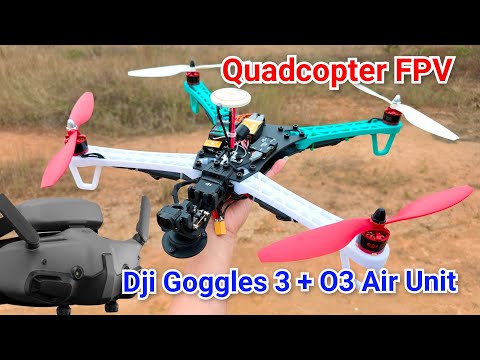 Build an FPV Quadcopter KST500 - DJi O3 air unit