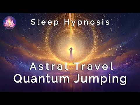 Quantum Jumping Sleep Hypnosis ✨ Astral Travel & Shift Into Your Highest Timeline Tonight (8hrs)