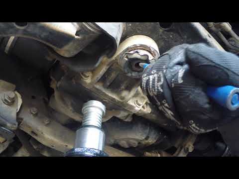 Front diff bushing removal 100 series landcruiser