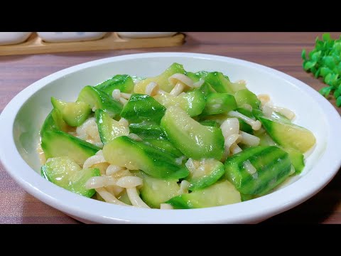 The Secret to Perfectly Stir-fried Luffa/Loofah: Avoid Blackening and Water Loss! 烹饪技巧:如何炒出翠绿爽脆的丝瓜?