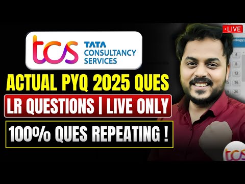 TCS NQT - Previous Year Paper - Based On 2025 ! 100% Repeating
