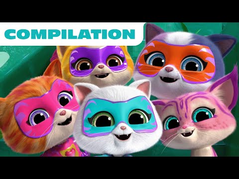 SuperKitties Su-Purr Adventures Season 2 MEGA Compilation! ๐ฑ๐พ | 20 Minutes | @disneyjr