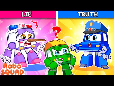 Good Kids Don’t Lie 💖 Let's Share Emotions | Baby Learn Good Habits 💥 Cartoon for Kid by RoboSquad