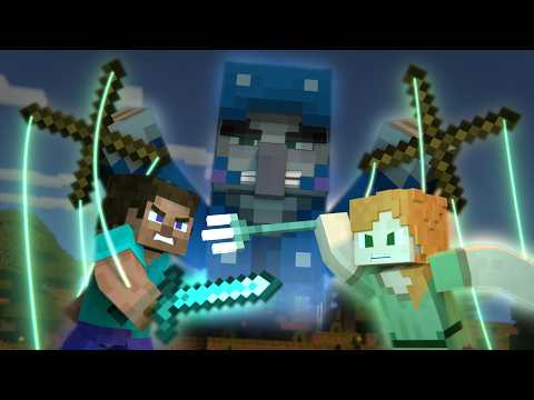 Alex and Steve vs Illusioner | Alex and Steve Legends (Minecraft Animation Movie)