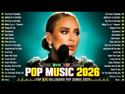 Bruno Mars, Maroon 5, Zayn, Adele, Dua Lipa, Ed Sheeran, Rihanna, Selena Gomez 🌊 Billboard Hot 100