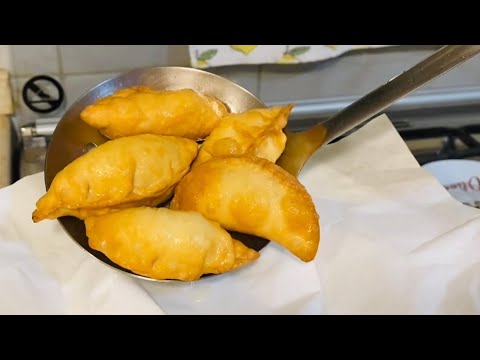 سمبوسك عجينة الماء المغليه بمكونين فقط مع حشوات إقتصاديه مقرمش سهل سريع