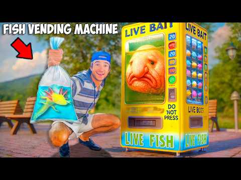 I Bought Every Fish From a Live Fish Vending Machine...