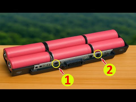 Hidden inside your old Laptop Battery are two components You Should Never Throw Away!