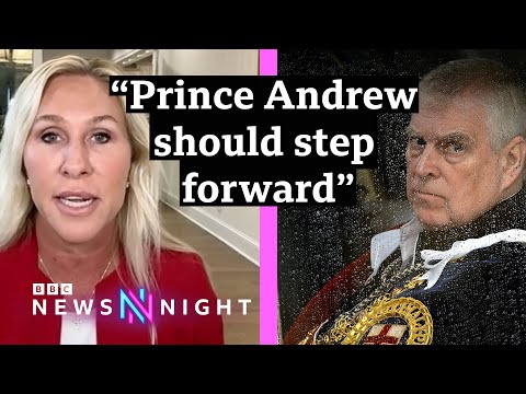 Marjorie Taylor Greene: Prince Andrew and others should say "what they saw" regarding Epstein