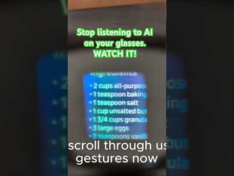 Biggest difference between the Meta Ray-Ban Display and the Gen 2s. This changes everything! #metaai