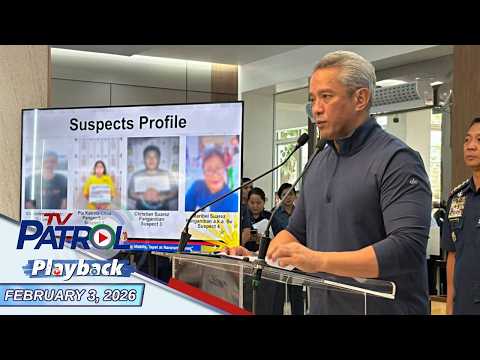 TV Patrol Playback | February 3, 2025