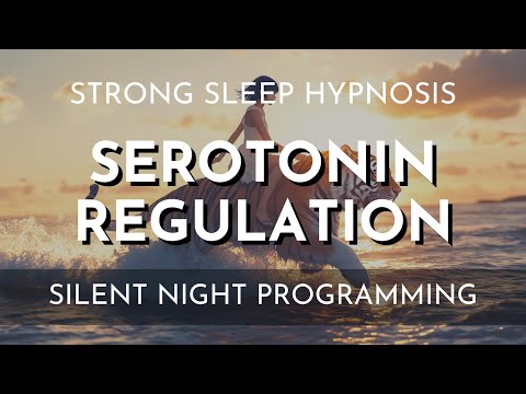 Sleep Hypnosis for Serotonin Regulation - Black Screen
