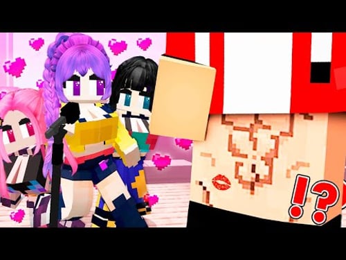 RUMI MIRA and ZOEY MET JJ KPOP DEMON HUNTER in Village ?! Mikey Save JJ - Maizen Minecraft