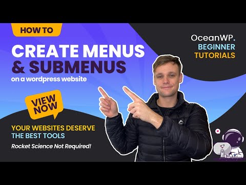 🛠 How to Add a Menu and Submenu Items to a WordPress Website