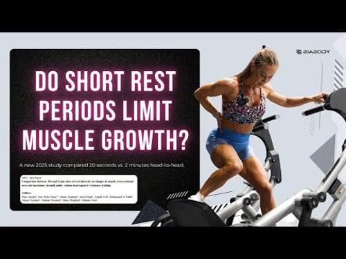 Optimal Rest for Muscle Growth? New MRI Study Reveals Surprising Results