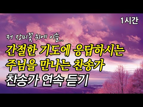 저 장미꽃 위에 이슬, 간절한 기도에 응답하시는 주님을 만나는 찬송가 | 목마른 내 영혼 (찬송가1시간연속듣기, 중간광고없는찬양, 찬송가모음)