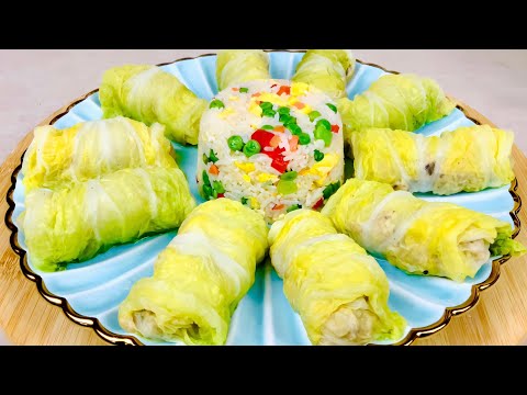 发财白菜卷 Stuffed Cabbage Rolls