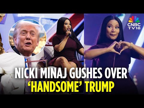 WATCH: Nicki Minaj Praises ‘Handsome, Dashing’ Trump | Erika Kirk at Turning Point USA | N18G