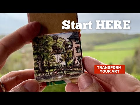 10 TIPS FOR TINY PAINTINGS || Beginner Friendly