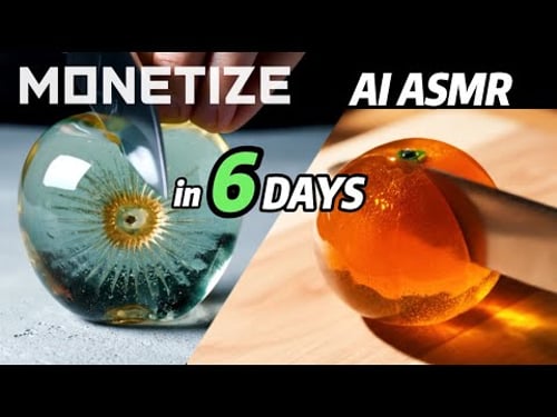 💡How to Make AI ASMR Videos and Monetize $7500/Month without Ads