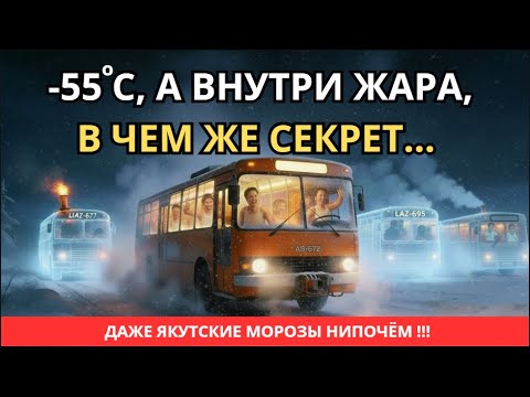 «САМЫЙ ТЕПЛЫЙ АВТОБУС СССР: ПАЗ‑672 против ЛиАЗа и Икаруса! Почему в ‑55 внутри жара?»