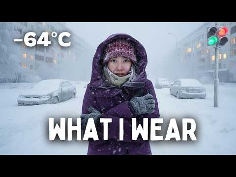 What I Wear at –64°C (−83°F) in the Coldest City on Earth | Yakutsk, Siberia
