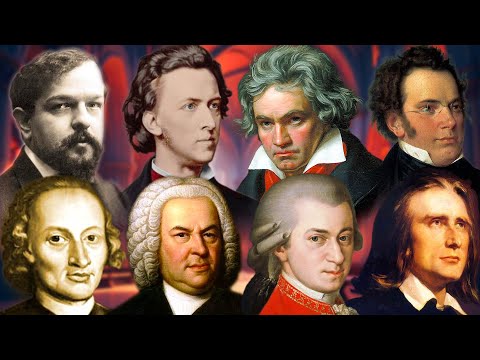 Classical Music Through 4 Centuries (1680 - 1905) Top Composers through each century