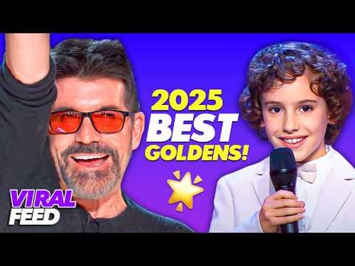 10 AMAZING 2025 Golden Buzzer Auditions On Got Talent! 🤩✨