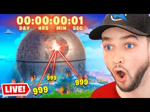 *NEW* Fortnite DEATH STAR Live Event! (RIGHT NOW!)