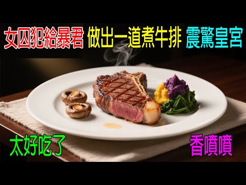 女囚犯給暴君,做出一道煮牛排,震驚皇宮!太好吃了,香噴噴
