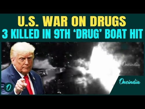 U.S-Venezuela War EXPLODES | U.S Military KILLS 3 in 9th ‘Drug’ Cartel Boat Strike | Trump UNLEASHED