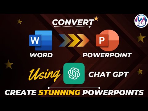 How to Convert a Word Document to PowerPoint Using Chat GPT