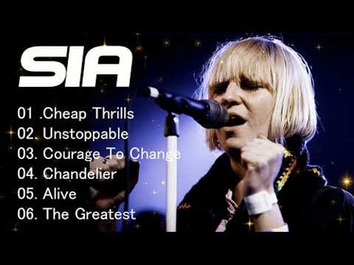 SIA Full Hits Songs Collection Album 2025 - SIA Best Songs Playlist 2025