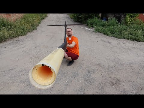 Самолет на Водороде - Карбоновый хвост и байонетное соединение Серия 3