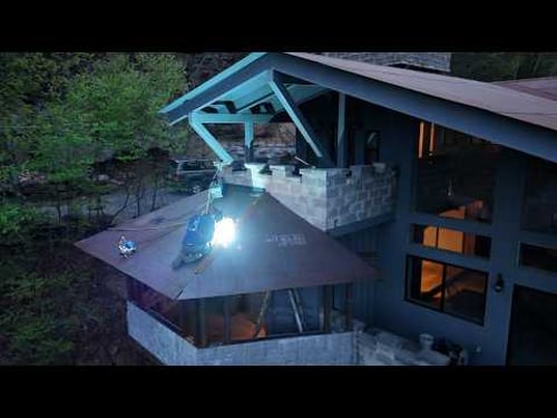 Building a steel hip roof