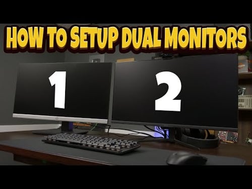 How to Setup Dual Monitors in 2025 - Step-By-Step