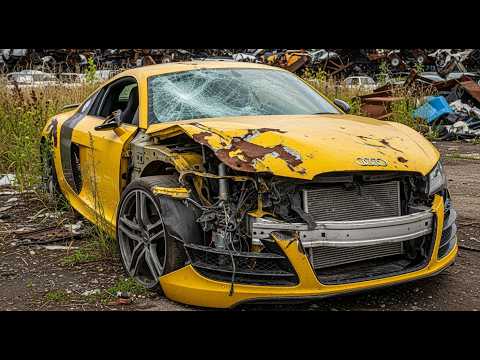 They Said This WRECKED Audi R8 V10 Was "Junk" ("No Maintenance") | Insane Rebuild!