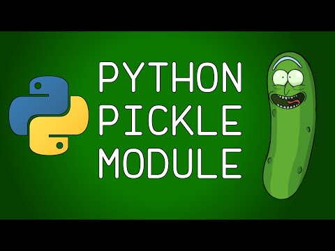 Using The Python Pickle Module