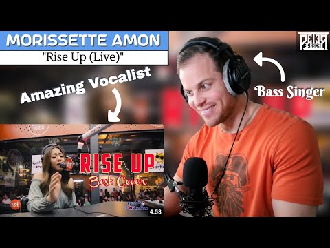 Bass Singer FIRST-TIME REACTION & ANALYSIS - Morissette Amon | Rise Up (Live)