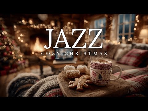 Cozy Christmas Jazz | Relaxing Winter Coffee Shop Jazz Music for Holidays & Chill Vibes