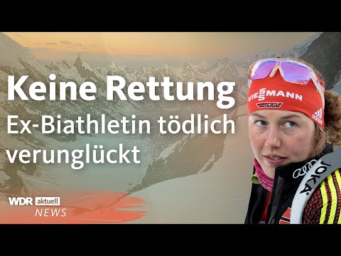 Suche nach Laura Dahlmeier beendet: Ex-Biathletin in Gebirge verunglückt | WDR Aktuelle Stunde