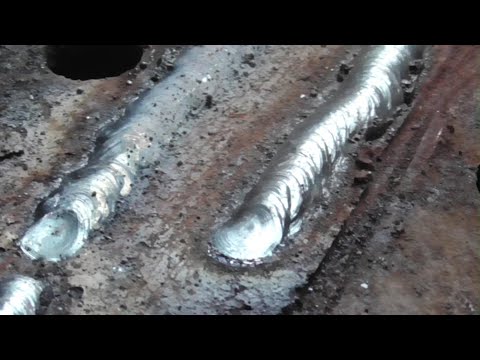 How to Properly Guide an Electrode When Welding on Rust
