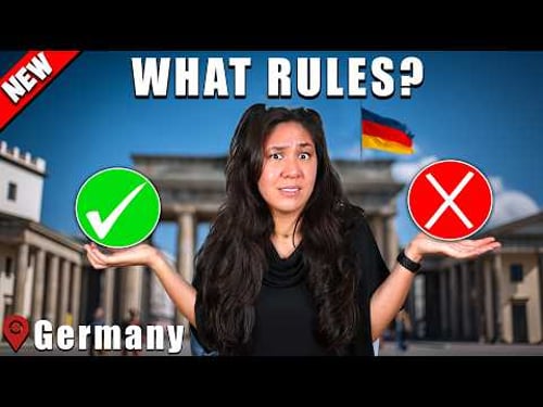 10 German Rules Nobody Tells You About! 🇩🇪