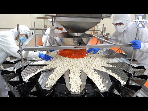 이것이 한국의 식품공장! 반도체급 위생으로 만드는 떡볶이 대량생산 / Korean food factory