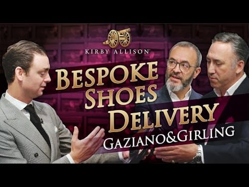 My New $6500 Bespoke Gaziano & Girling Shoes | Are these my best pair? | Kirby Allison