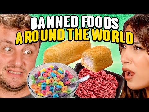 Trying Banned Foods From Around The World! | ReactCAST